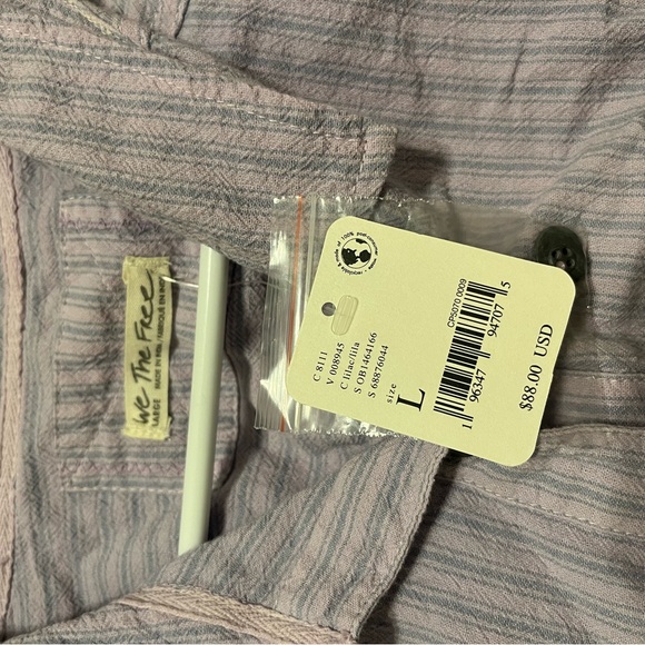 FP Cropped Button Up - Picture 2 of 4